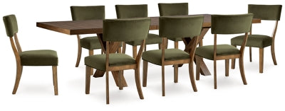 Steenlage Dining Table and 8 Chairs