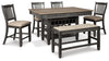 6-Piece Counter Height Dining Package