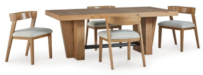 Kristiland Dining Table and 4 Chairs