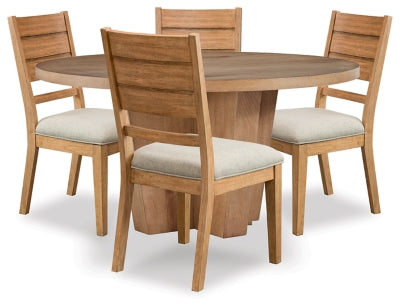 Kristiland Dining Table and 4 Chairs