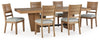 Kristiland Dining Table and 6 Chairs