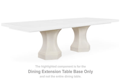 Jorlaina Dining Extension Table Base