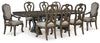Maylee Dining Table and 8 Chairs