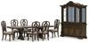 Maylee Dining Table with 6 Chairs and Buffet and Hutch