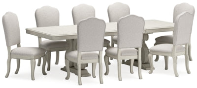 Arlendyne Extension Dining Table and 8 Chairs
