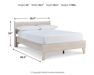 Socalle Full Panel Platform Bed