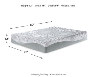 12 Inch Memory Foam King Mattress