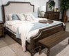 Veramond Queen Upholstered Headboard/Footboard/Slats