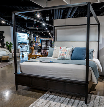 Portdown Queen/King Poster Rails/Posts/Canopy