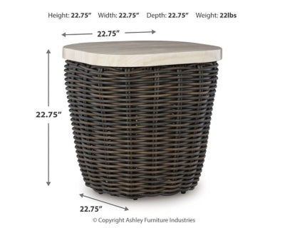 Kimora Outdoor End Table