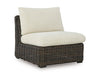 Kimora Outdoor Armless Chair with Cushion