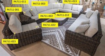 Kimora Corner Seat Cushion