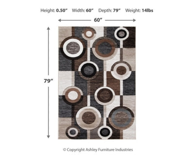 Guintte 5' x 6'7" Rug