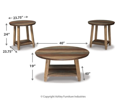 Raebecki Table (Set of 3)