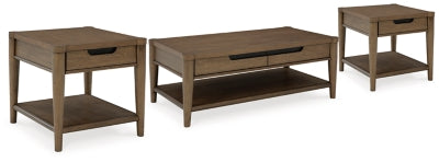 Roanhowe Coffee Table and 2 End Tables