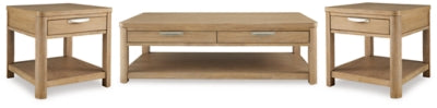 Rencott Coffee Table and 2 End Tables