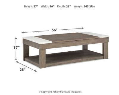 Loyaska Lift-Top Coffee Table