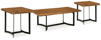 Fortmaine Coffee Table and 2 End Tables