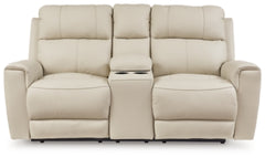 Dahlmoore Power Reclining Loveseat with Console
