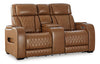 Boyington Power Reclining Loveseat with Console