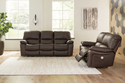 Leesworth Power Reclining Sofa and Loveseat
