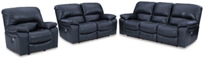 Leesworth Power Reclining Sofa, Loveseat and Recliner