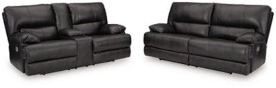 Mountainous Power Reclining Sofa and Loveseat