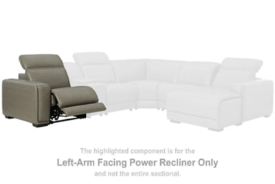 Correze Left-Arm Facing Power Recliner